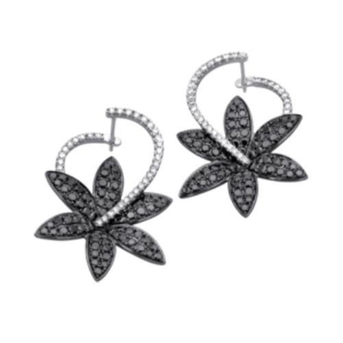 Simon G. 18k White Gold Diamond Earrings - 5thavenuedesigns