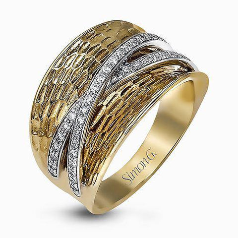 Simon G. 18k White Gold Diamond Ring - 5thavenuedesigns